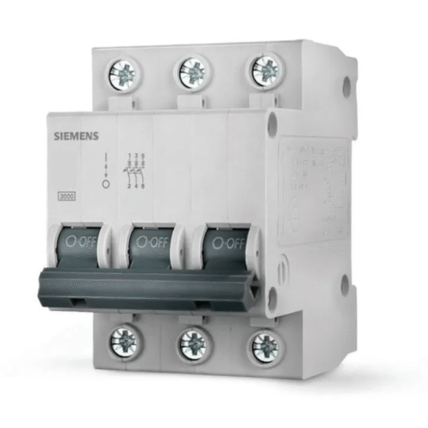 Disjuntor Mini Tripolar 25A 220/380Vca  Curva C 3Ka
