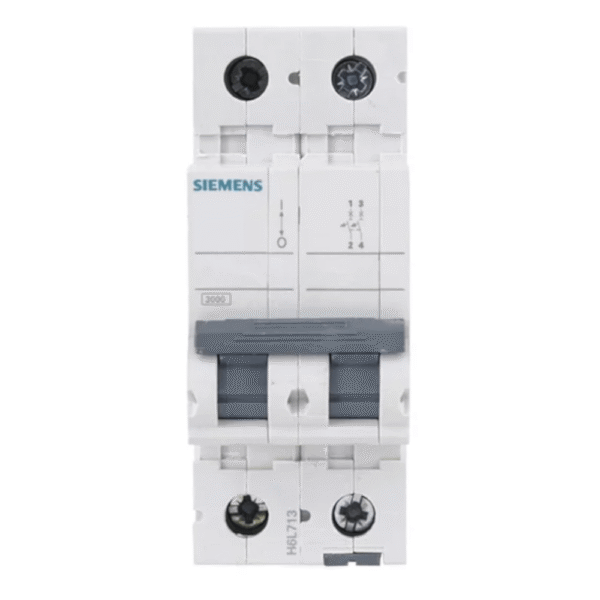 Disjuntor Mini Bipolar 10A 127/220Vca 220/380Vca C 5KA